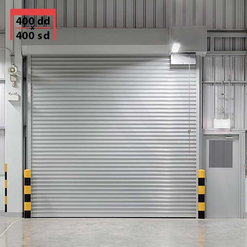 400x400cm 120lik 0,8mm Zincirli Motorlu Çelik Kepenk Seti