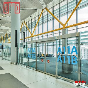 120x220cm ERS Pratik Çift Kanat Fotoselli Kapı Seti