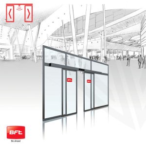 160x220cm BFT Vista Çift Kanat Fotoselli Kapı Seti