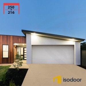 250x216cm İsodoor Seksiyonel Garaj Kapısı (Motorsuz)