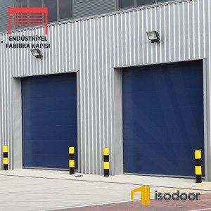 350x400cm İsodoor Endüstriyel Fabrika Kapısı (Motorsuz)