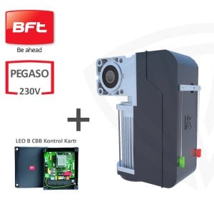 BFT Pegaso 230V AC Endüstriyel Kapı Motoru Seti
