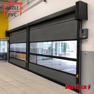 400x350cm Rayflex Uniroll Sarmal Tip Hızlı Pvc Kapı Seti