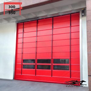 300x350cm Fastray Katlanır Tip Hızlı Pvc Kapı Seti