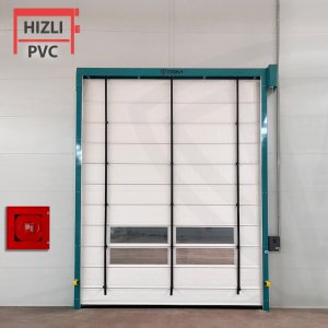 300x450cm Rayflex Unifold Katlanır Tip Hızlı Pvc Kapı Seti