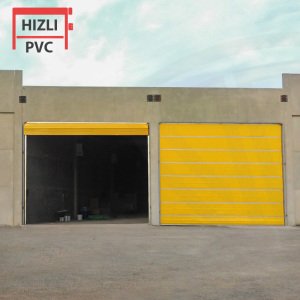 550x500cm Rayflex Unifold Katlanır Tip Hızlı Pvc Kapı Seti