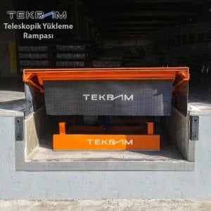 200x250cm Tekram Teleskopik Yükleme Rampası 8 Ton