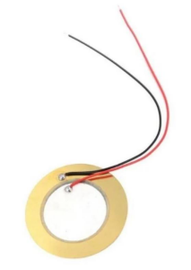 Piezo Disk - Kablolu - 50 mm Çap