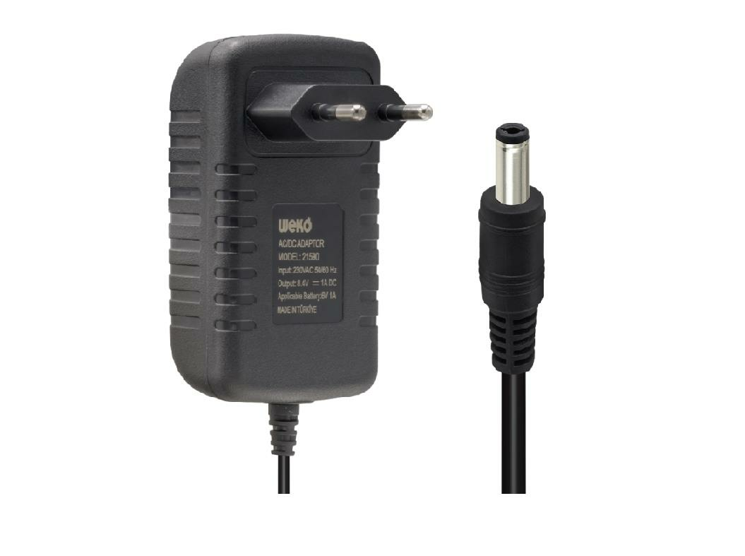 8.4V 1A Adaptör DC Priz Tip