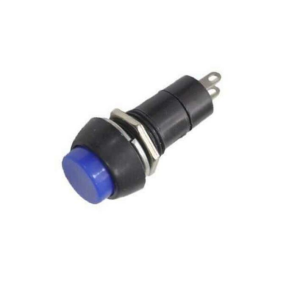 IC-186 Mavi Plastik Yaylı Buton 12mm PBS-11B