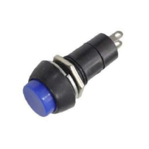 IC-186 Mavi Plastik Yaylı Buton 12mm PBS-11B