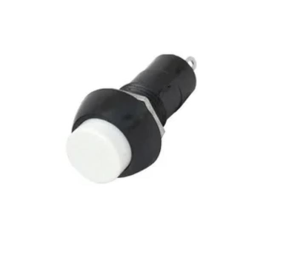 IC-186 Beyaz Plastik Anahtarlı Buton 12mm PBS-11A