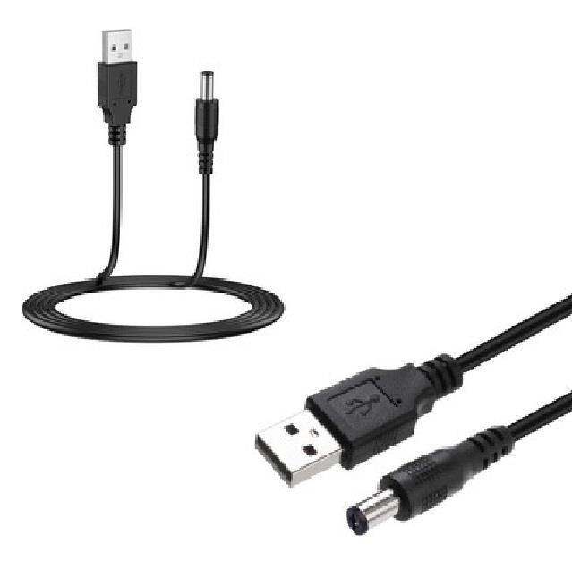 USB To Power Kablo 1 Metre 2.1 - 2.5mm Arduino Uyumlu