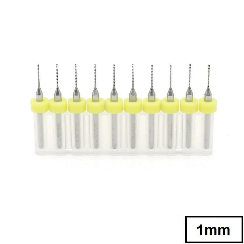 Pcb Mikro Mini Karbür Matkap Ucu 1Mm 10 Adet