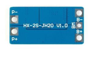 2S 10A BMS Lityum Li-ion Batarya Koruma Kartı