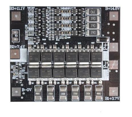 3S 50A 11.1V BMS Pil Koruma  Kartı 18650 lityum Li-ion Batarya