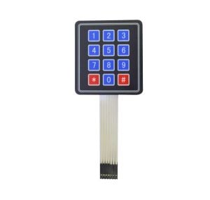 3X4 Membran Tuş Takımı - Keypad