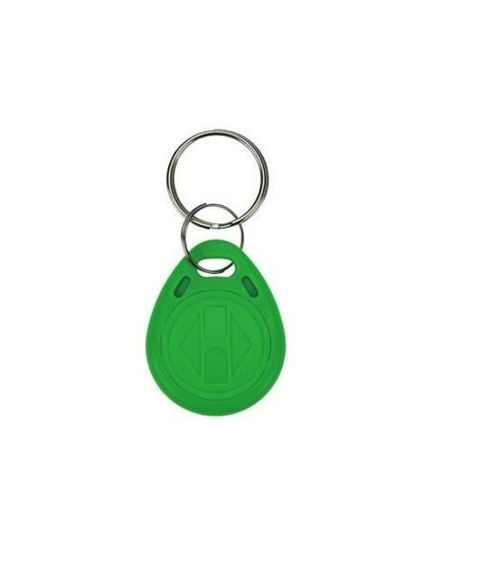 RFID Tekrar Yazılabilir Keyfob Yeşil 125 Khz EM4305 T5577 Anahtarlık Göstergeç Writable Tag