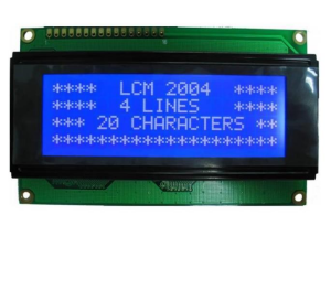 LCD 20X4 Mavi Ekran 5V 2004A 20 Karakter 4 Satır