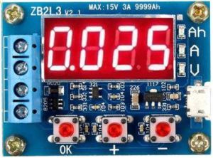 ZB2L3 Akü Pil Kapasite Test Cihazı - 18650 Lityum 1,5 - 15V 3A