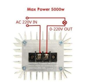 Motor Dimmer Hız Kontrol Kartı 5000W AC 220V