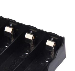 18650 PCB Tip Dörtlü Lityum Li-ion Pil Yuvası 8 Pin