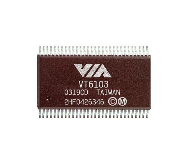 VIA VT6103 SSOP-48 Hızlı Ethernet 10100 Alıcı-Verici