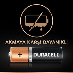 Duracell AA 1,5V pil (2 Adet)