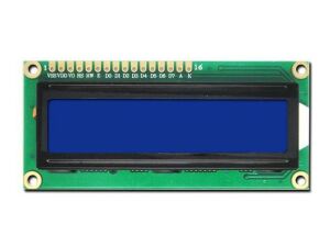 LCD Ekran 2x16 (Mavi) 1602 mavi ekran 1602A 5V beyaz yazı tipi 16 Karakter 2 Satır Arduino