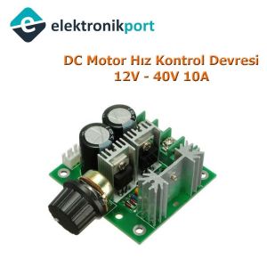 DC Motor Hız Kontrol Devresi Dimmer 12V-40V 10A 400W PWM Mosfet