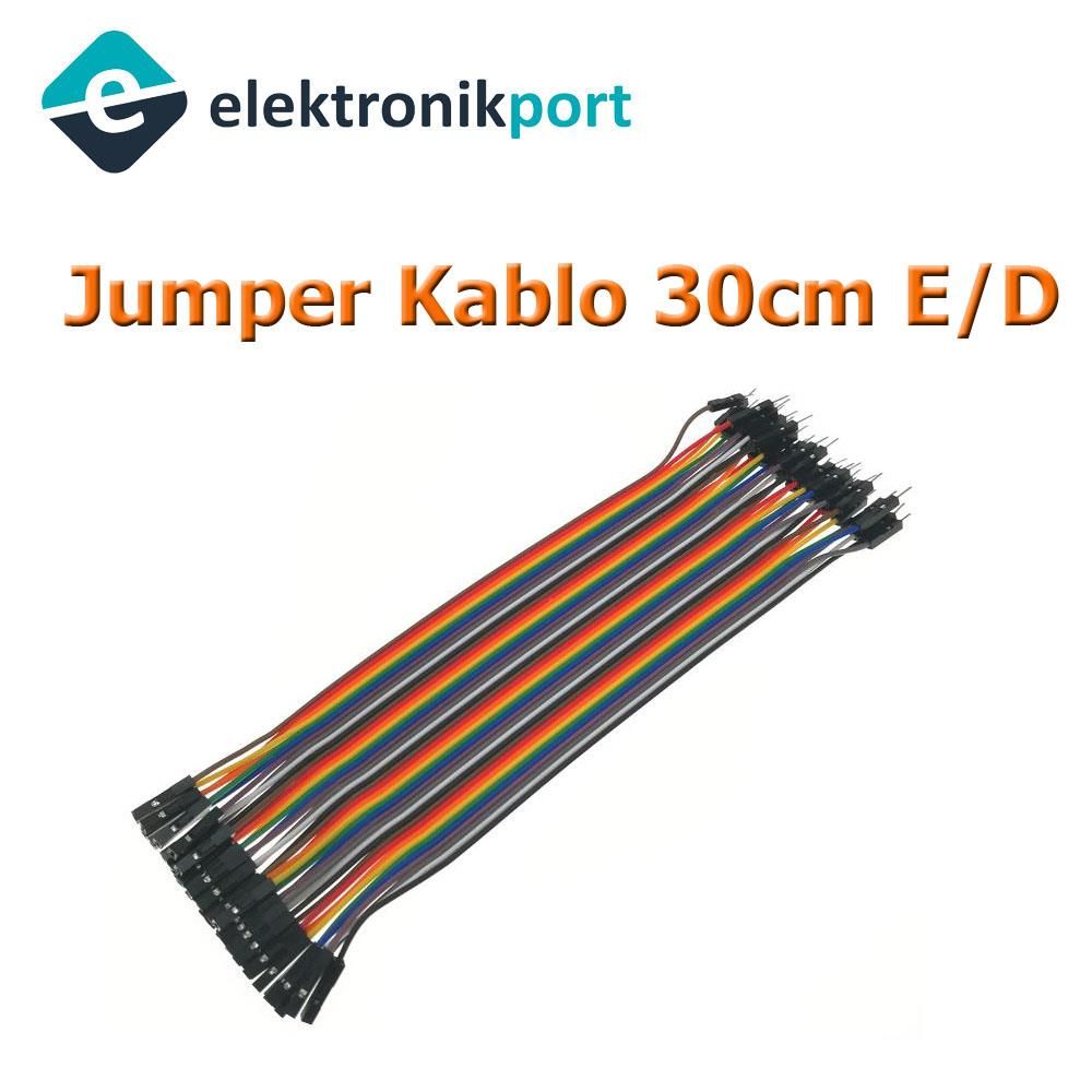 Jumper Kablo (Erkek - Dişi) 30 cm 40 adet