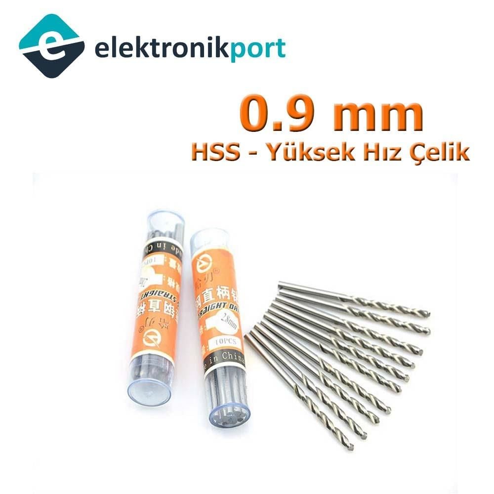 Matkap Ucu 0.9 mm (HSS Yüksek Hız Çelik )