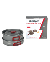 NURGAZ KAMP TENCERE SETİ