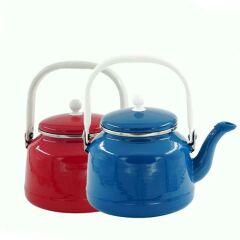 Orcamp Retro Emaye Kamp Çaydanlığı