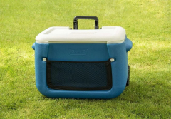 Coleman Poly-Lite Wheeled Mesh 50 QT Tekerlekli Soğutucu Buzluk 47.3 Lt