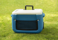 Coleman Poly-Lite Wheeled Mesh 50 QT Tekerlekli Soğutucu Buzluk 47.3 Lt