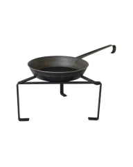 NURGAZ KARA TAVA + ÜÇGEN IZGARA SET