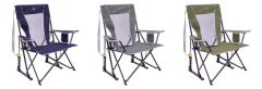 Gci Outdoor Comfort Pro Rocker™ Amortisörlü Katlanır Kamp Sandalyesi GRİ