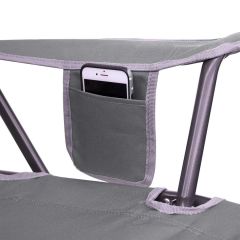 Gci Outdoor Comfort Pro Rocker™ Amortisörlü Katlanır Kamp Sandalyesi GRİ