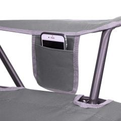 Gci Outdoor Comfort Pro Rocker™ Amortisörlü Katlanır Kamp Sandalyesi GRİ