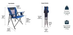 Gci Outdoor Comfort Pro Chair™ Katlanır Kamp Sandalyesi GRİ-MELANJ