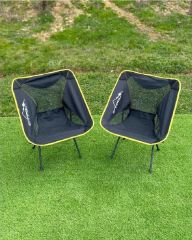 NURGAZ CAMPOUT 2'Lİ PRATİK SANDALYE SET