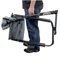 Gci Outdoor FirePit Amortisörlü Katlanır Kamp Sandalyesi Gri