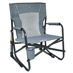 Gci Outdoor FirePit Amortisörlü Katlanır Kamp Sandalyesi Gri