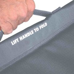 Gci Outdoor FirePit Amortisörlü Katlanır Kamp Sandalyesi Gri