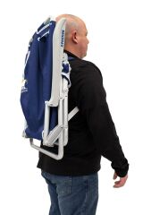 Gci Outdoor Backpack Beach Chair™ 4 Kademeli Katlanır Plaj Sandalyesi Deniz Mavisi