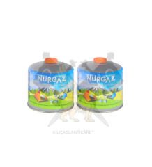 NURGAZ 450 GR VİDALI KARTUŞ 2'Lİ SET