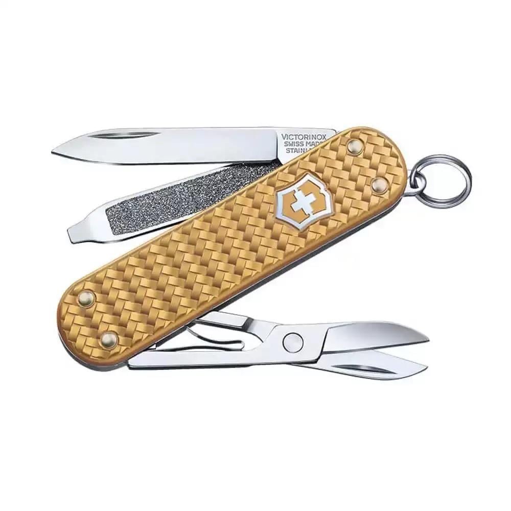 Victorinox 0.6221.408G Classic Alox Çakı, Gold