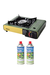 Nurgaz Ng 501 Tekli Portatif Haki Ocak + 2 Adet Kartuş