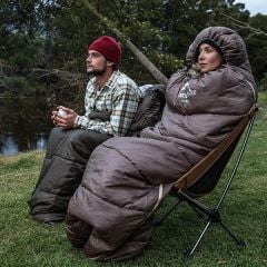 Naturehike U350 Zarf Tarzı Kapüşonlu Uyku Tulumu -13°C HAKİ